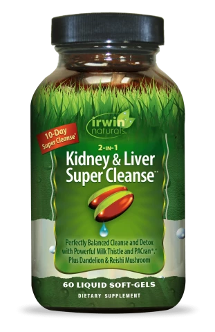 Irwin Natural 2-IN-1 Kidney and Liver Super Cleanse™