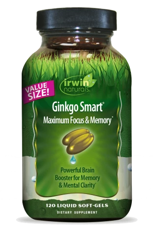 Irwin Natural Ginkgo Smart Maximum Focus & Memory Value Size