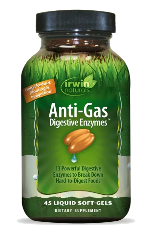 Irwin Natural Anti-Gas Digestive Enzymes