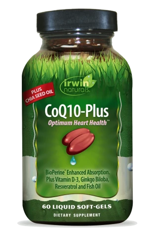 Irwin Natural CoQ10-Plus Optimum Heart Health