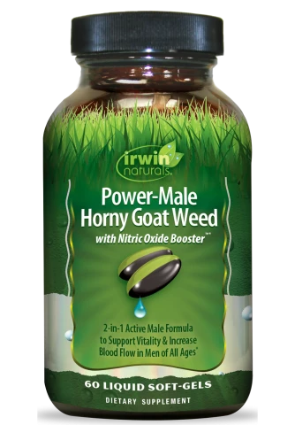 Irwin Natural Power-Male Horny Goat Weed with No Booster
