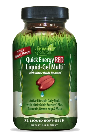 Irwin Natural Quick Energy Red Liquid-Gel Multi