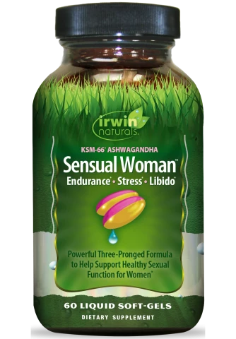 Irwin Natural Sensual Woman Endurance Stress Libido 60ct