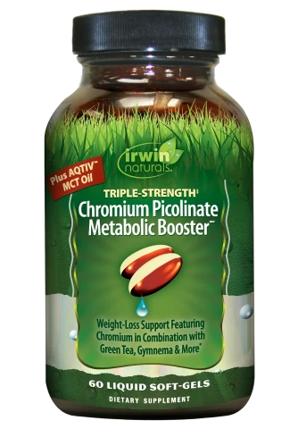 Irwin Natural Triple Strength Chromium Picolinate Metabolic Booster™  60ct 