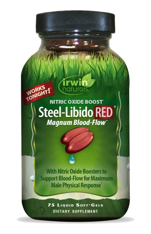 Irwin Natural Steel Libido Red 84ct