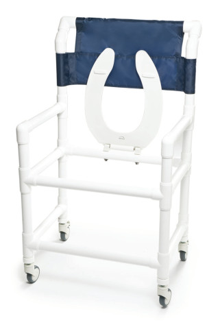 Graham Field PVC Shower Commode Chair