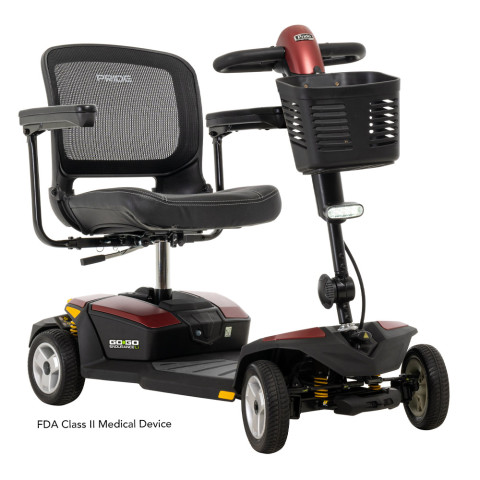 Pride Mobility Go Go® Endurance Li Travel 4 Wheel Mobility Scooter