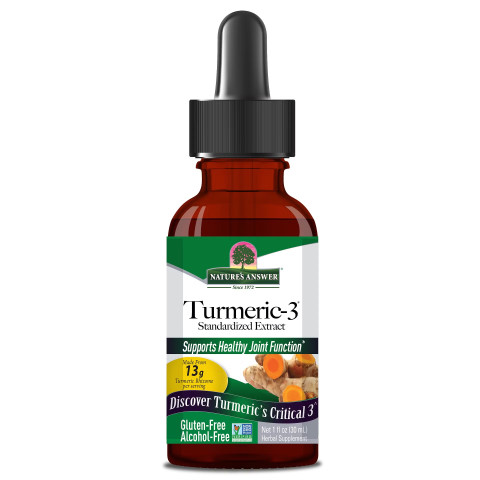 Nature's Answer Turmeric-3 Herbal Extract 1 Fl. Oz.