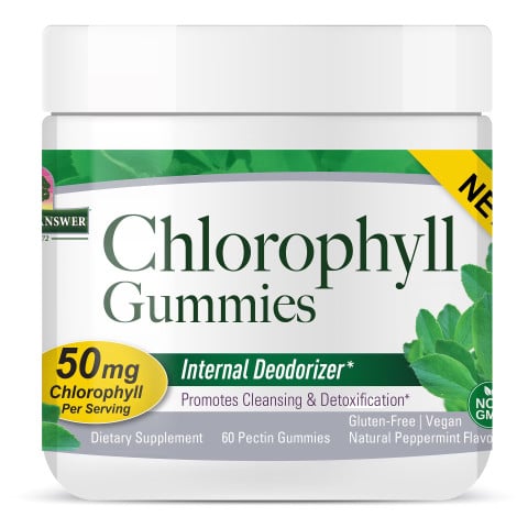 Nature's Answer Chlorophyll Gummies 60 Count