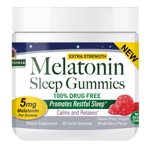 Nature's Answer Melatonin 5 Mg 45 Gummies