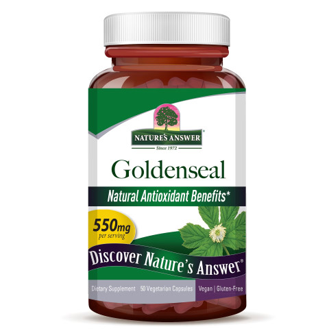 Nature's Answer Goldenseal Root 50 Vegetarian Capsules