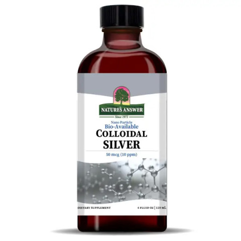 Nature's Answer  Colloidal Silver Liquid  4  Fl. Oz. 