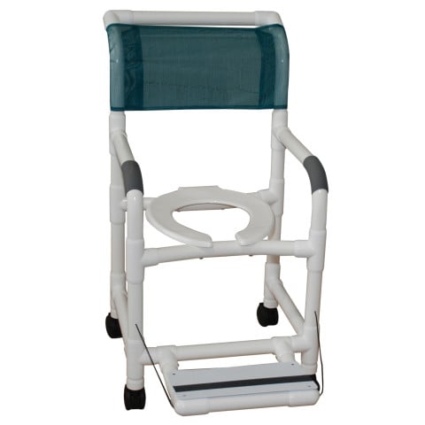 MJM Superior Shower Chair With Folding Footrest