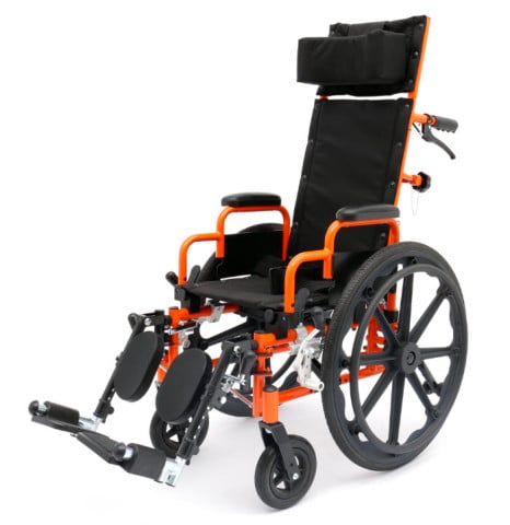 Circle Specialty Ziggo PRO Pediatric Reclining Manual Folding Wheelchair