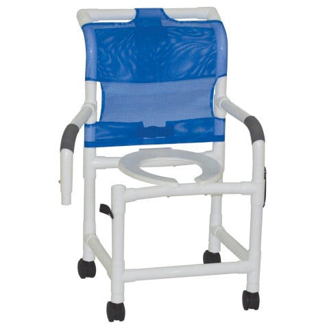 MJM Superior Shower Chair With Dual Swing Away Armrests