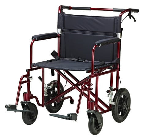 Drive Medical Bariatric Heavy Duty Transport Wheelchair