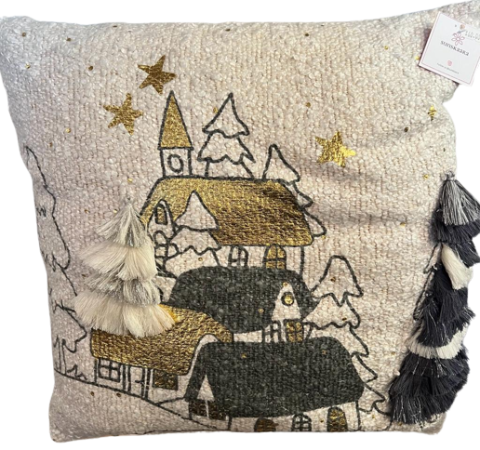 Holiday Collection Pillow With Inserts – Design 7