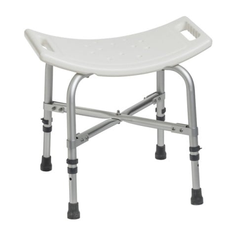 Drive Medical Deluxe Bariatric Shower Stool with Cross Frame Brace