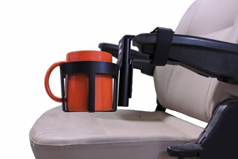 Diestco Cupholder for Most Scooters and Powerchairs w/Molded Armrests