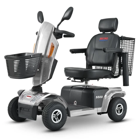 Metro Mobility S500 4 Wheel Travel Scooter