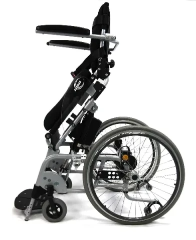 Karman XO-101 Manual Push-Power Assist Stand Wheelchair with Multi Functional Tray