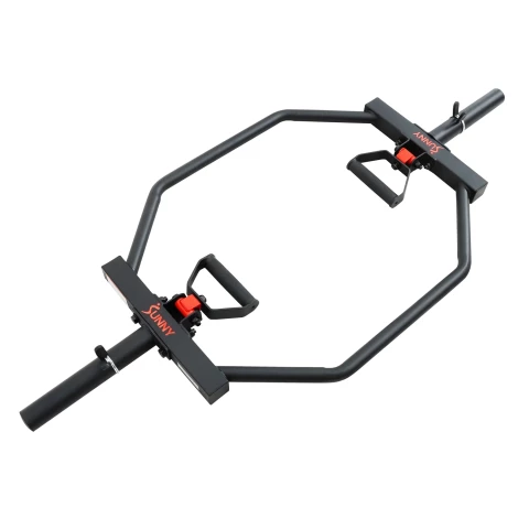 Sunny Health & Fitness Olympic Barbell Hex Bar OB TRAP 