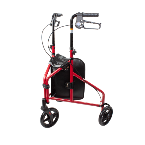 Dynarex DynaGo Zoom - Aluminum Rollator w/ 3" Wheels