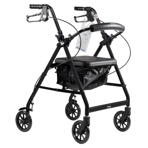 Dynarex DynaGo Quad 6 - Aluminum Rollator