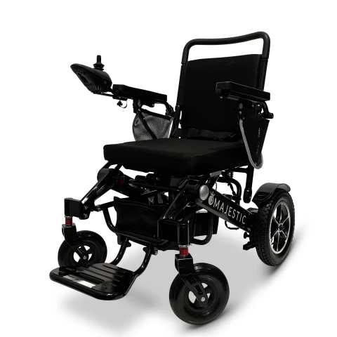 Comfy Go Majestic IQ-7000 Remote Controlled Power Wheelchair With Optional Auto-Fold