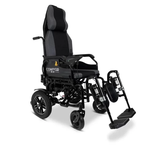 Comfy Go X-9 Remote Controlled Power Wheelchair With Automatic Recline