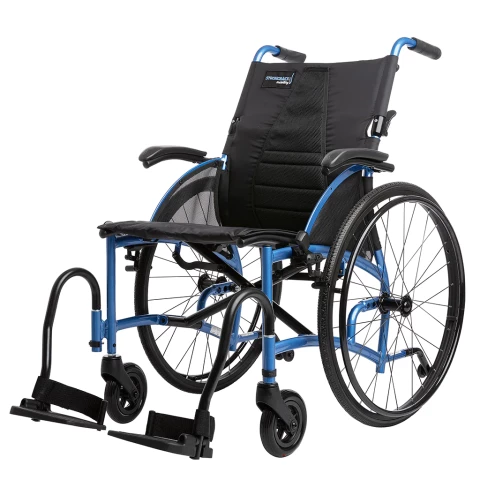 Strongback 24 Flip Manual Folding Wheelchair With Flip Up Armrests