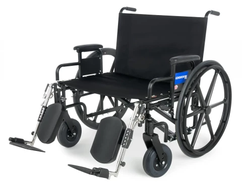 GrahamField Fixed Back 34w22d Dsk D-ftr Gendron Bariatric Manual Wheelchair