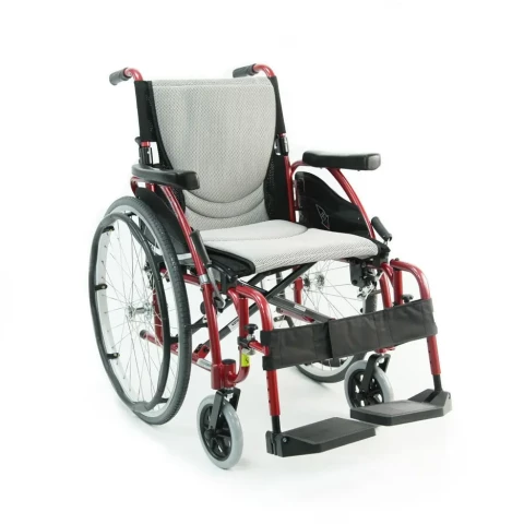 Karman S-Ergo 125 Manual Folding Wheelchair with Flip Back Armrests