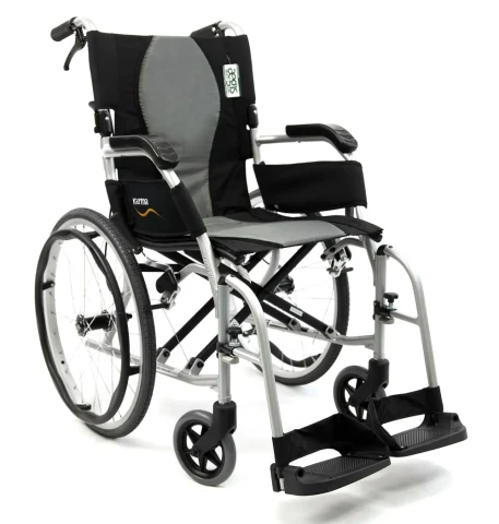 Karman Ergo Flight Light Weight Manual Folding Wheelchair