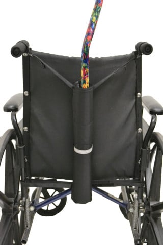 DIESTCO Cane Holder for Wheelchairs