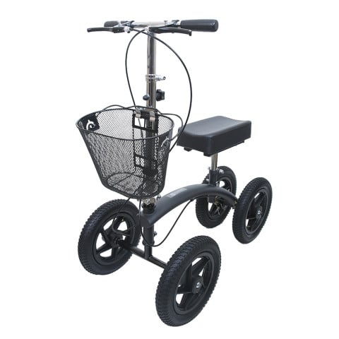 Milliken Bodymed All Terrain Knee Walker, With Four 12" Air Filled Tires, And Dual Brake