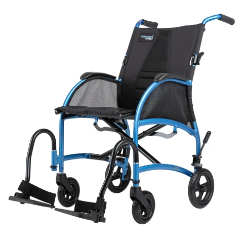 Strongback Excursion 8 Lightweight Folding Transport Wheelchair