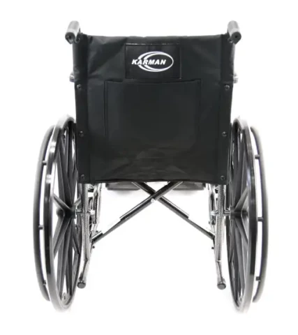 Karman LT-800 Lightweight Steel Manual Wheelchair With Fixed Armrests